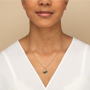 Mejuri Zodiac Gemini Pendant Necklace